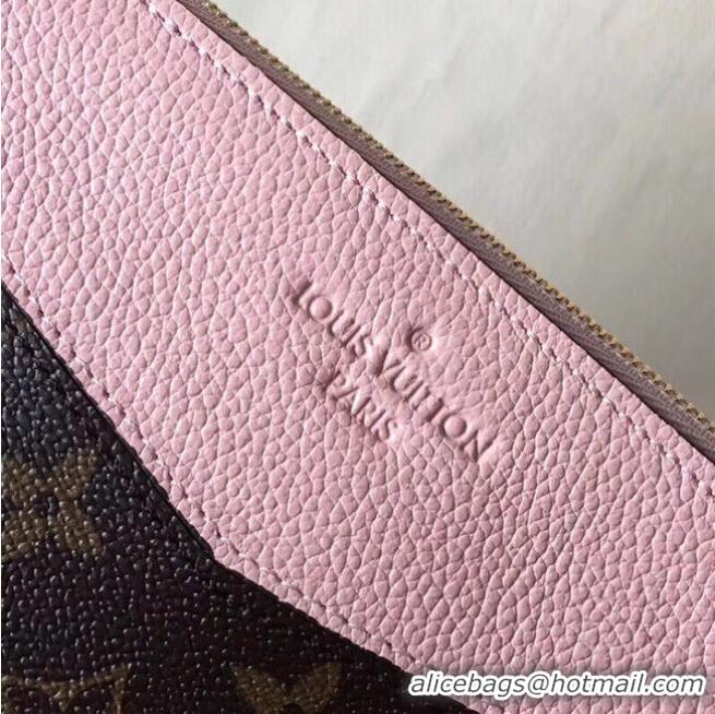 Best Price Louis Vuitton Original Monogram Canvas DAILY POUCH M62048 light pink