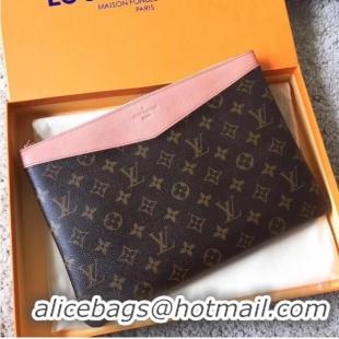 Buy Fashion Louis vuitton original Monogram Canvas DAILY POUCH M62048 Pink