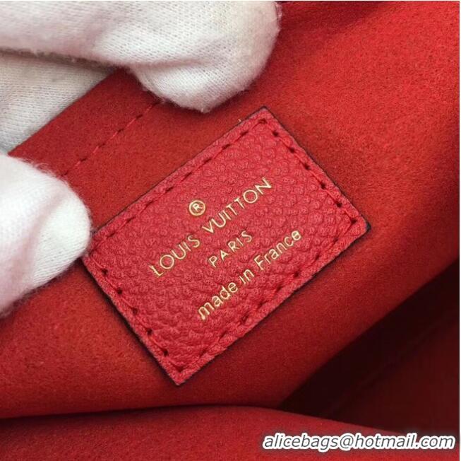 Good Taste Louis vuitton original Monogram Canvas DAILY POUCH M62048 red