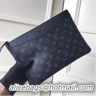 Top Quality Louis vuitton original Monogram Eclipse Canvas DAILY POUCH M62048