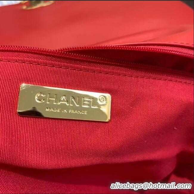 Top Quality Chanel 19 Large Flap Bag AS1162 Red