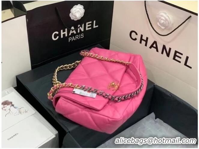 Cheap Wholesale chanel 19 large flap bag AS1162 rose