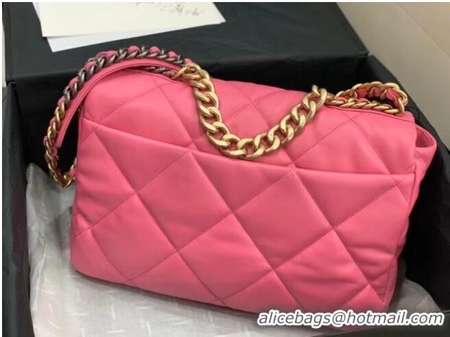 Cheap Wholesale chanel 19 large flap bag AS1162 rose