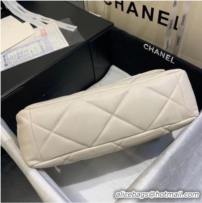 Shop Cheap Chanel 19 Large Flap Bag AS1162 Beige