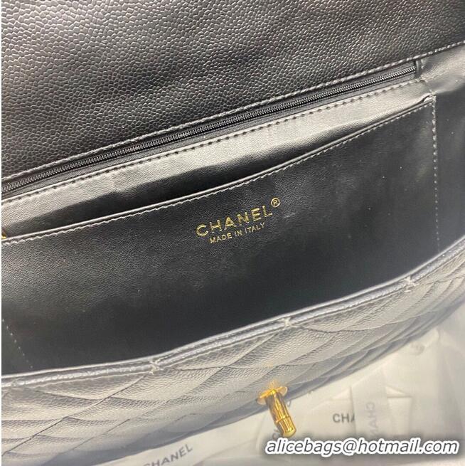 Particularly Recommended Chanel Large Flap Bag 2355 Black