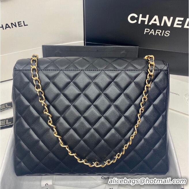 Particularly Recommended Chanel Large Flap Bag 2355 Black