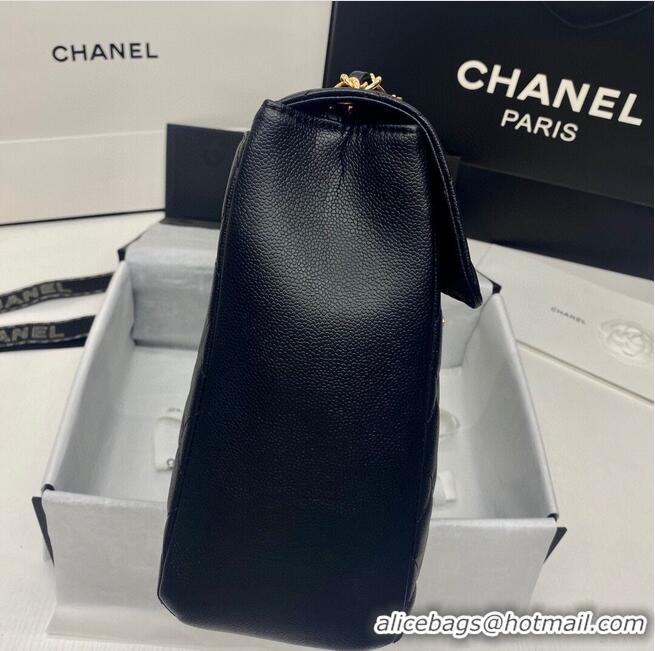 Particularly Recommended Chanel Large Flap Bag 2355 Black