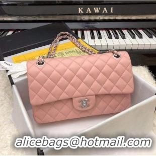 Grade Design Chanel Jumbo Double Flaps Bags Original Sheepskin Leather A36097 Pink Gold