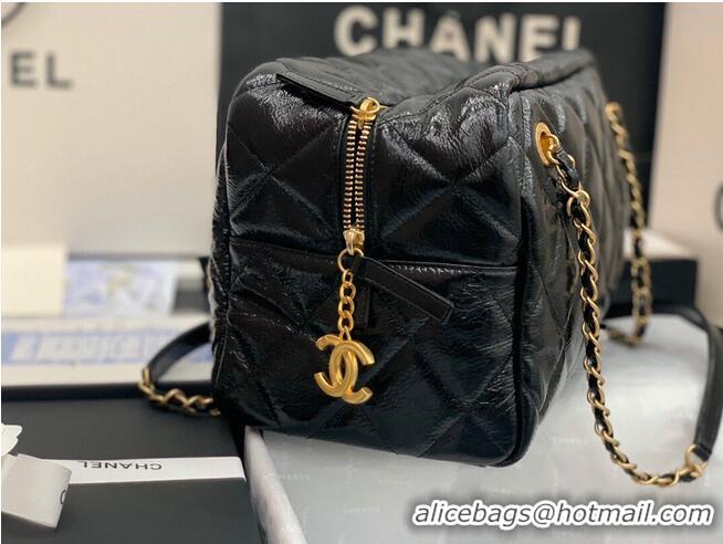 Good Quality Chanel Grosse Bowling Tasche Original Leather Bag AS2229 Black