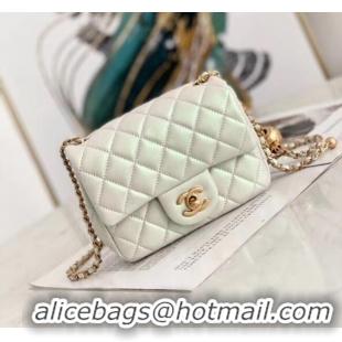 Inexpensive Chanel flap bag Iridescent Calfskin&Gold-Tone AS1115