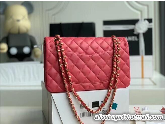 Promotional Chanel Flap Shoulder Bag Original Sheepskin leather A1112 Red