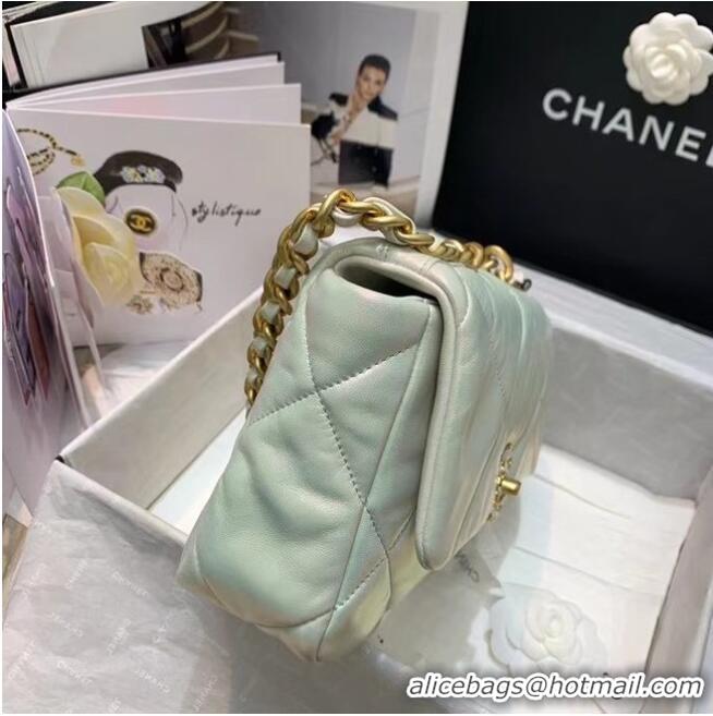 Popular Style Chanel 19 Large Flap Bag AS1160 White