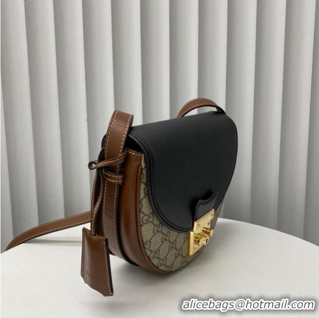 Most Popular Gucci Padlock small shoulder bag 644524 Brown