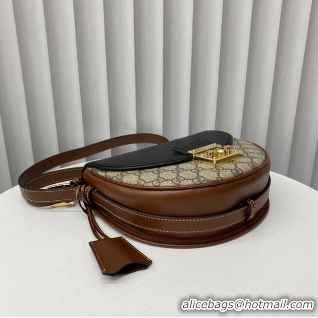 Most Popular Gucci Padlock small shoulder bag 644524 Brown