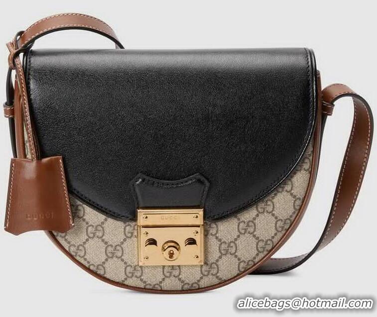 Most Popular Gucci Padlock small shoulder bag 644524 Brown