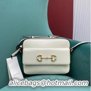 Trendy Design Gucci Horsebit 1955 small shoulder bag 645454 White