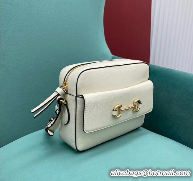 Trendy Design Gucci Horsebit 1955 small shoulder bag 645454 White