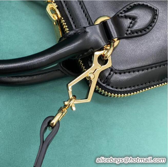 Popular Style Gucci Horsebit 1955 mini top handle bag 640716 black