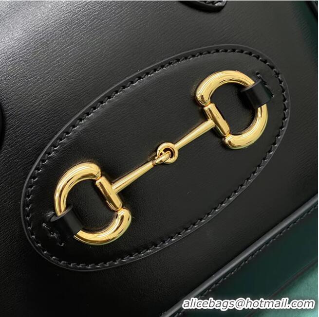 Popular Style Gucci Horsebit 1955 mini top handle bag 640716 black