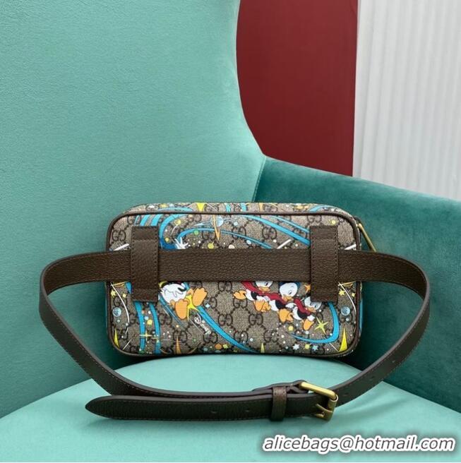 Best Price Disney x Gucci Donald Duck print belt bag 602695