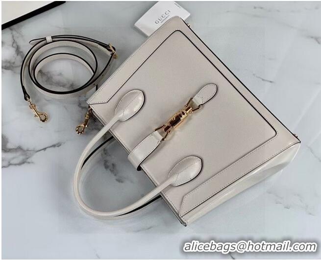 Buy Classic Gucci Jackie 1961 medium tote bag 649016 white