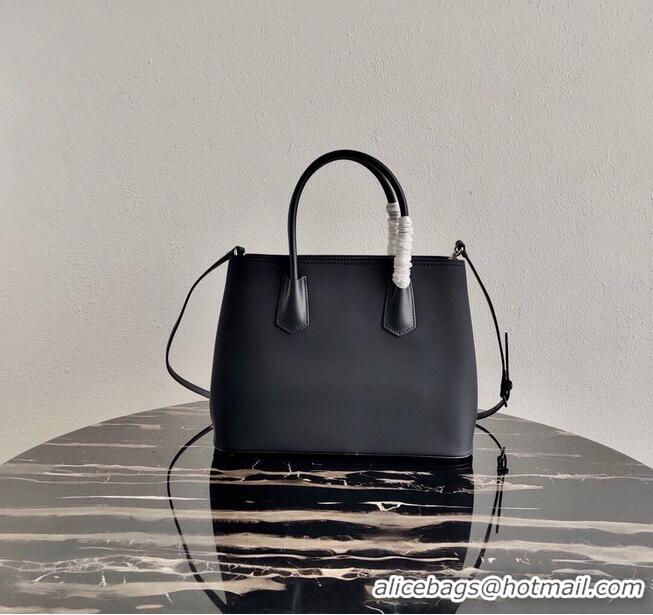 Low Cost Prada Nylon Top Handbag 1BG775 Black