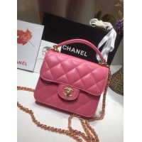 Luxury Discount Chanel Small tote bag 8817 pink