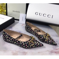 Low Cost Gucci Liberty London Floral Ballet Flat 120224 Black