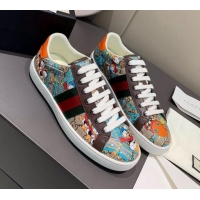 Stylish Gucci x Disney Ace GG Canvas Donald Duck Sneaker 0120271