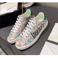 Sumptuous Gucci x Disney Ace Liberty London Floral Sneaker Pink 120274