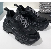 Best Product Prada Block Sneakers 061506 Black