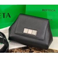 Shop Reasonable Price Bottega Veneta Mini Belt Bag in Textured Leather BV1715 Black 2020