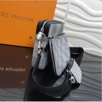 Top Quality Louis Vuitton TRIO MESSENGER M69443 grey