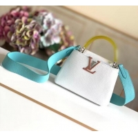 Unique Style Louis vuitton CAPUCINES MINI M56072 WHITE