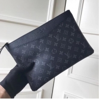 Top Quality Louis vuitton original Monogram Eclipse Canvas DAILY POUCH M62048