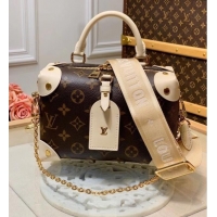 Top Quality Louis vuitton original leather PETITE MALLE SOUPLE M45531 Cream