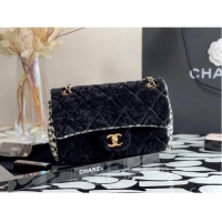 Best Price Chanel classic handbag Tweed & Gold-Tone Metal A01112-4