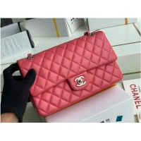 Promotional Chanel Flap Shoulder Bag Original Sheepskin leather A1112 Red