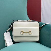 Trendy Design Gucci Horsebit 1955 small shoulder bag 645454 White