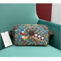 Best Price Disney x Gucci Donald Duck print belt bag 602695