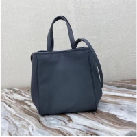 Well Crafted Celine LARGE SOFT BAG IN SUPPLE GRAINED CALFSKIN 55825 dark gray