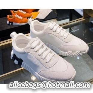 Good Quality Hermes Athlete H Sneakers 092401 White