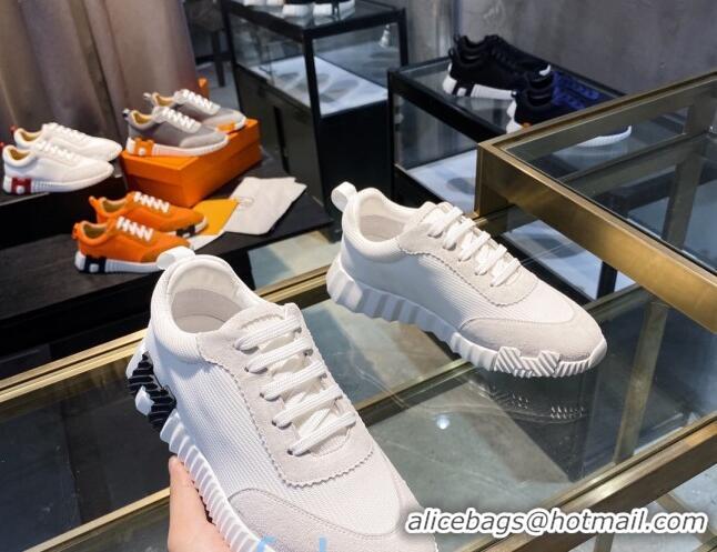 Good Quality Hermes Athlete H Sneakers 092401 White