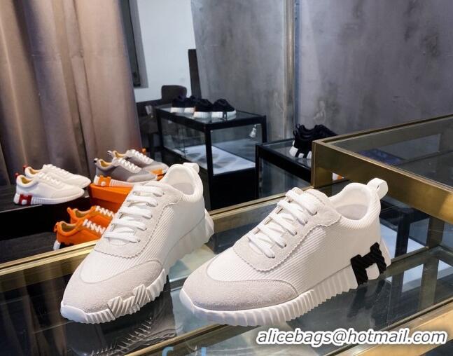 Good Quality Hermes Athlete H Sneakers 092401 White