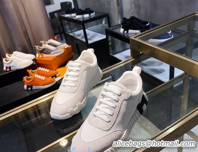 Good Quality Hermes Athlete H Sneakers 092401 White