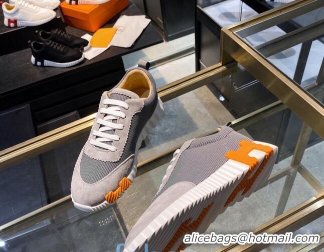 Trendy Design Hermes Athlete H Sneakers 092401 Grey