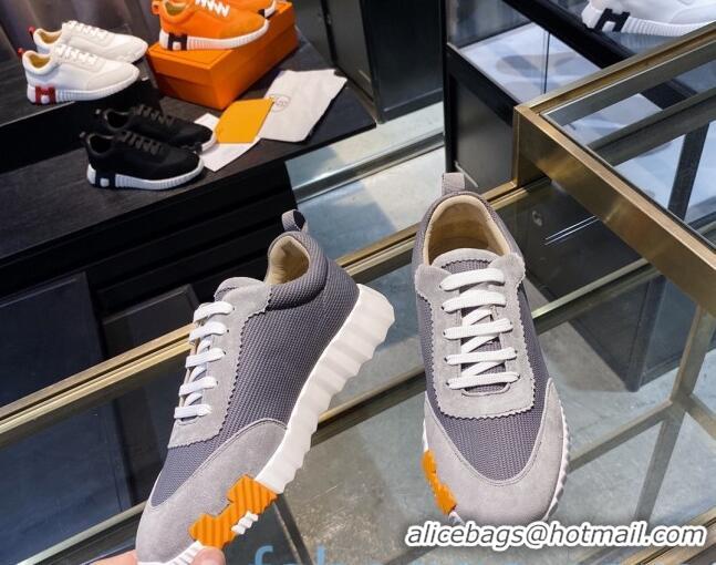 Trendy Design Hermes Athlete H Sneakers 092401 Grey