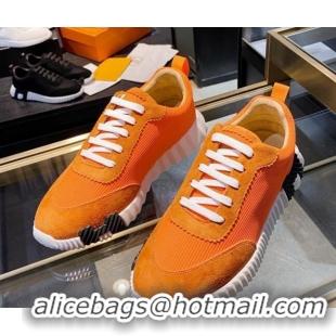 Cheap Price Hermes Athlete H Sneakers 092401 Orange