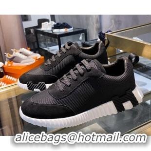 Good Looking Hermes Athlete H Sneakers 092401 Black