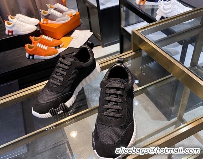 Good Looking Hermes Athlete H Sneakers 092401 Black